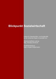 Blickpunkt Sozialwirtschaft - Frauenstiftung Steyr