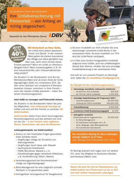 Unfallversicherung für Studenten Bw - Foeg.de