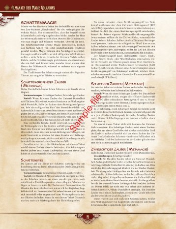 Pathfinder - Almanach der Magie Golarions - Ulisses Spiele