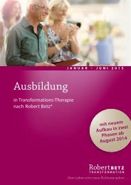Download Broschüre - Robert Betz