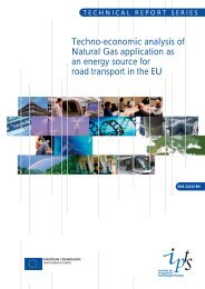 Techno-economic analysis of Natural Gas application as an energy ...