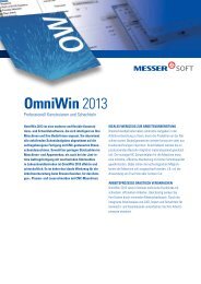 OmniWin 2013 - Messer Cutting Systems