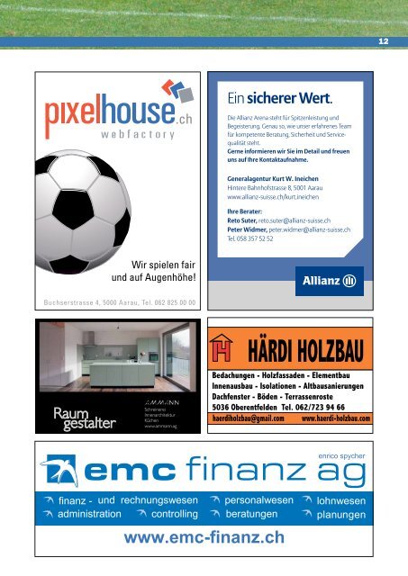 FCE-Info / Ausgabe Nummer 13/2013 - FC Entfelden