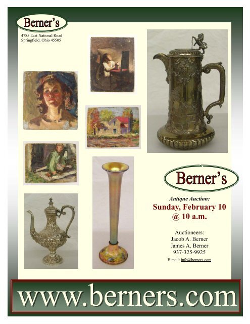 030208 catalog - Berner's Auction Gallery