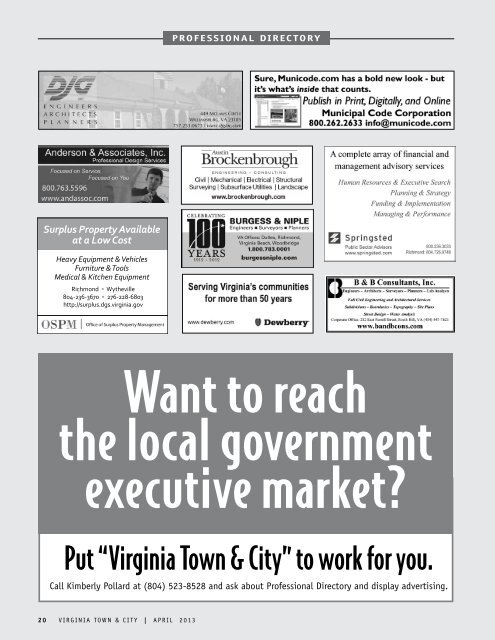 Affordable Care Act - the Virginia Municipal League