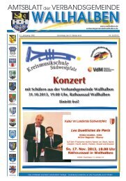 Konzert - Verbandsgemeinde Wallhalben