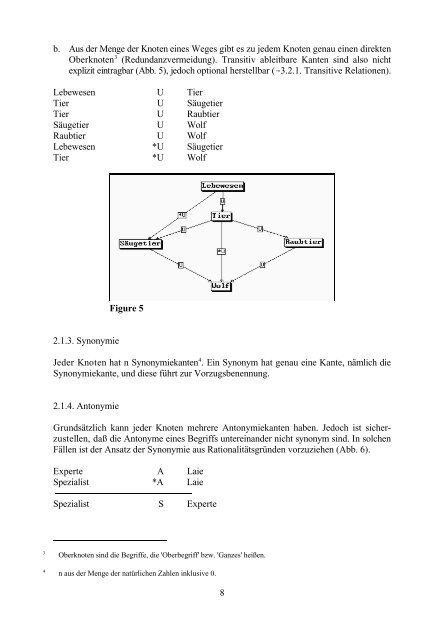 Andreas Mengel Thesaurusrelationen, Konsistenz, Inferenz und ...