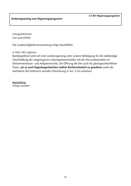 Reader zur LMV - Bündnis 90/Die Grünen Hessen