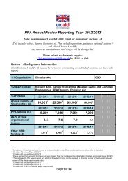 DFID PPA annual report 2012-2013 - Christian Aid