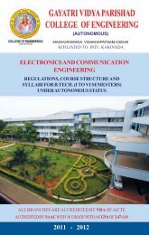 Electronics and Communications Engineering - Gayatri Vidya ...