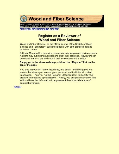 SWST Newsletter June 2008.pdf - Society of Wood Science and ...