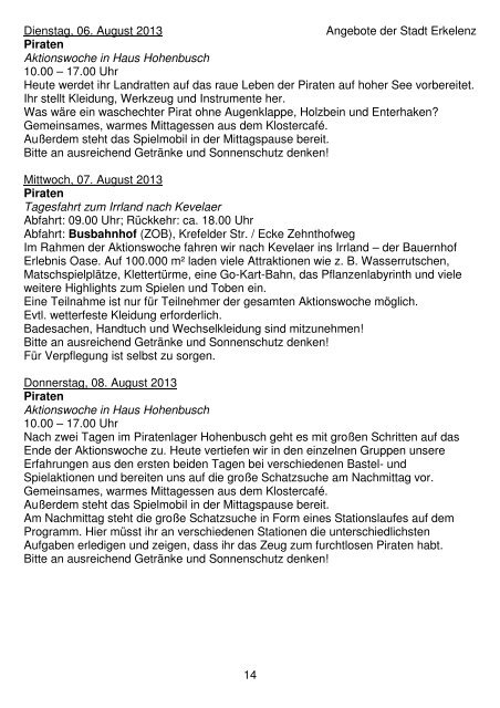 Programmheft 2013 - RP Online