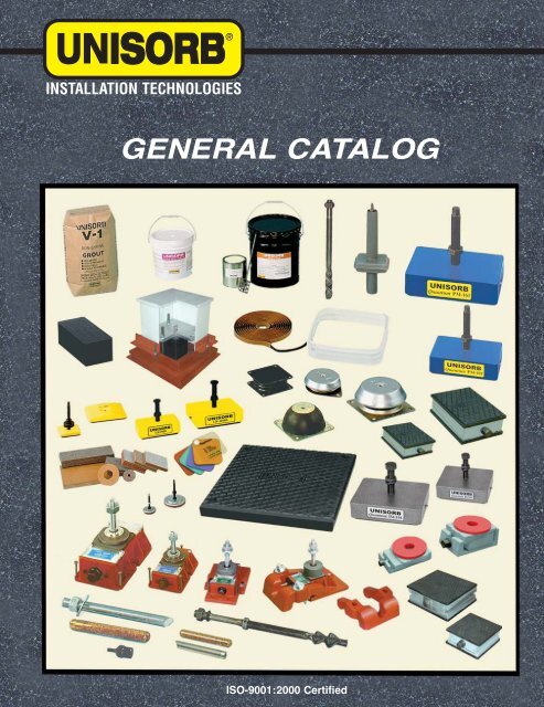 UNISORB General Catalog - Your Equipment Source, Inc.