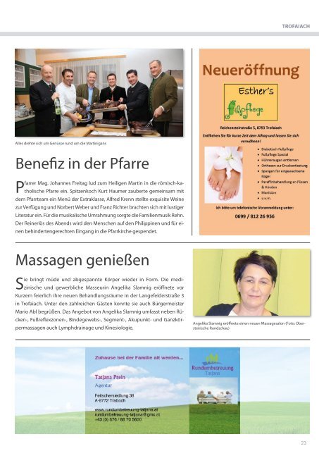 Gemeindemagazin Dezember 2013 - Stadt Trofaiach