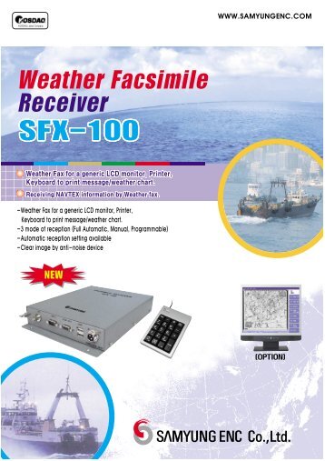 Weather Facsimile Receiver SFX-100