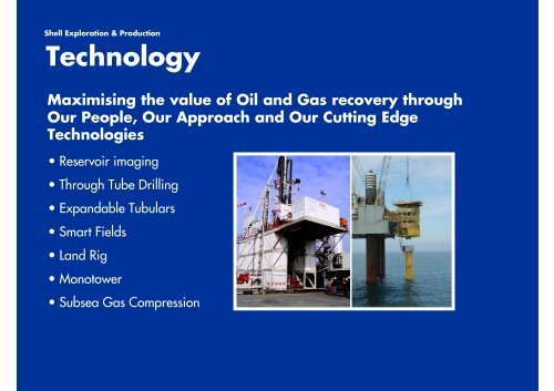 Shell Exploration & Production - Oil & Gas UK
