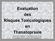 Thanatopraxie - Société de Médecine & Santé au Travail de Lyon