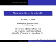 Horno de inducción - Departamento de Matemática Aplicada II