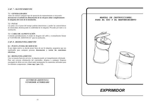 EXPRIMIDOR - mbm-Service GmbH