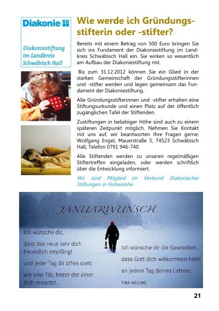 Nr. 175: Dezember 2012 - Januar 2013 - Evangelischer ...