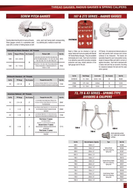 PRECISION TOOLS CATALOGUE - Trade Tools