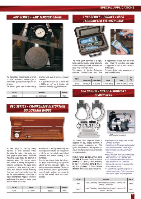 PRECISION TOOLS CATALOGUE - Trade Tools