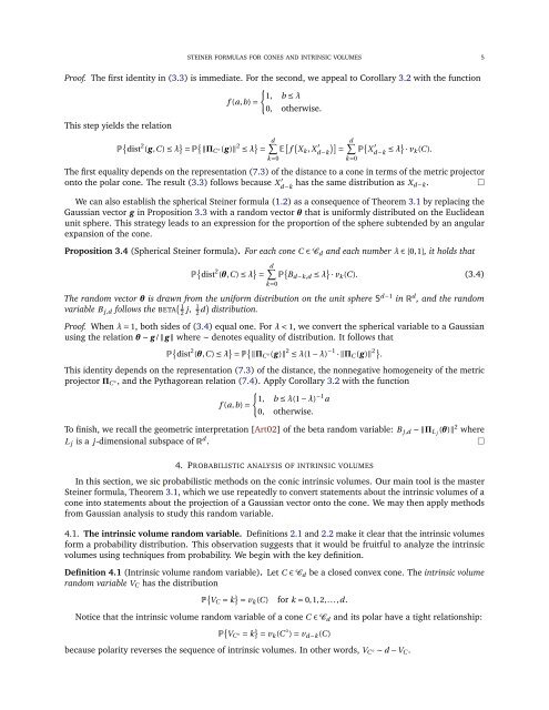 From Steiner formulas for cones to concentration of intrinsic volumes