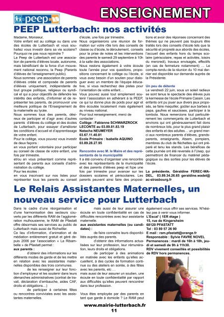 Bulletin municipal n°46 - Lutterbach