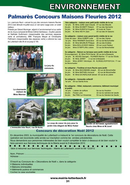 Bulletin municipal n°46 - Lutterbach