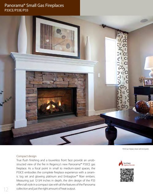 Traditional Gas Fireplaces - Regency Fireplace Products