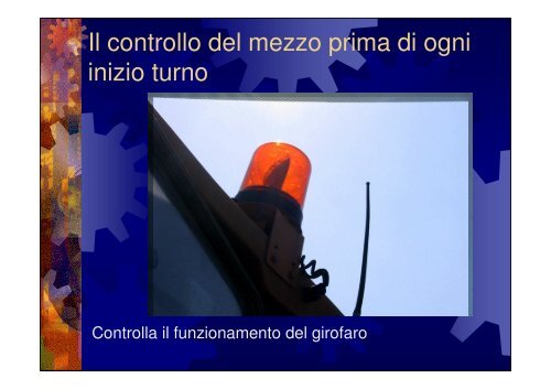 la prevenzione dei rischi nell'impiego e nella manutenzione delle ...