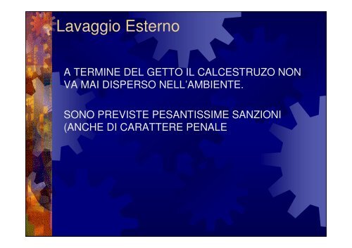 la prevenzione dei rischi nell'impiego e nella manutenzione delle ...