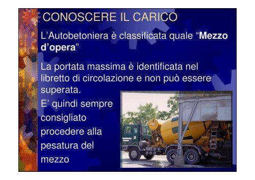 la prevenzione dei rischi nell'impiego e nella manutenzione delle ...