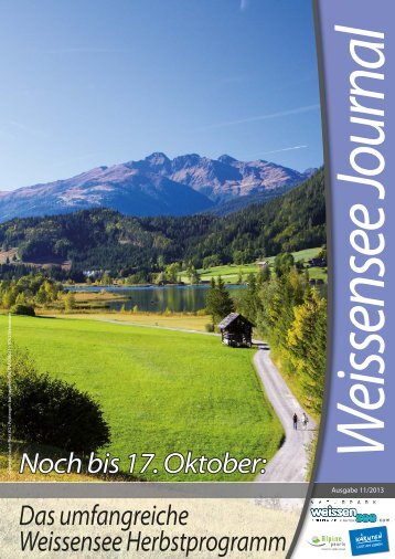 Noch bis 17. Oktober: Das umfangreiche Weissensee ...