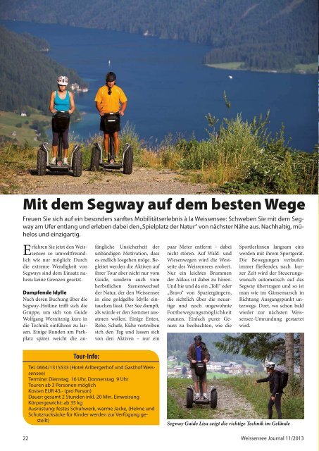 Noch bis 17. Oktober: Das umfangreiche Weissensee ...