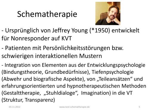 Schematherapie (Vortrag als PDF)