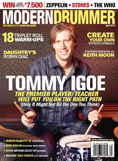 Loosen Up! 18 Triplet-Roll Warm-Ups to Get You  - Drummers BY