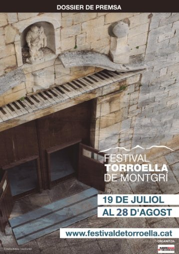 Dossier de premsa - Festival de Torroella de Montgrí