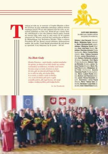 2005' Październikowe wydanie w formacie -pdf - Brzesko, Urząd ...