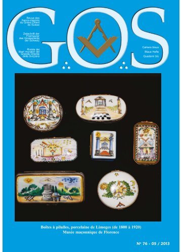 GOS N°76 - Grand Orient de Suisse