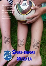 Sport-Report Nr. 2 2013/14 - SV 1924 Glehn eV