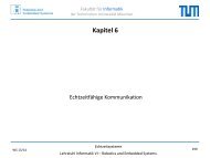 Einführung in die Informatik 1 - Robotics and Embedded Systems