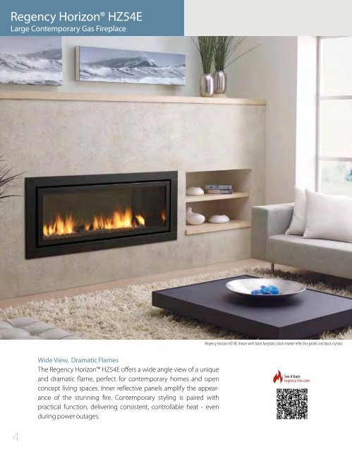 gas fireplaces - Regency Fireplace Products