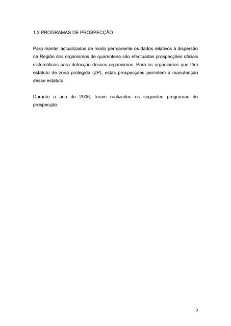 Relatório 2006 - Presidência do Governo Regional dos Açores