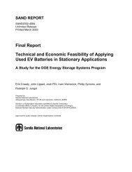 Technical and Economic Feasibility of Applying Used EV Batteries