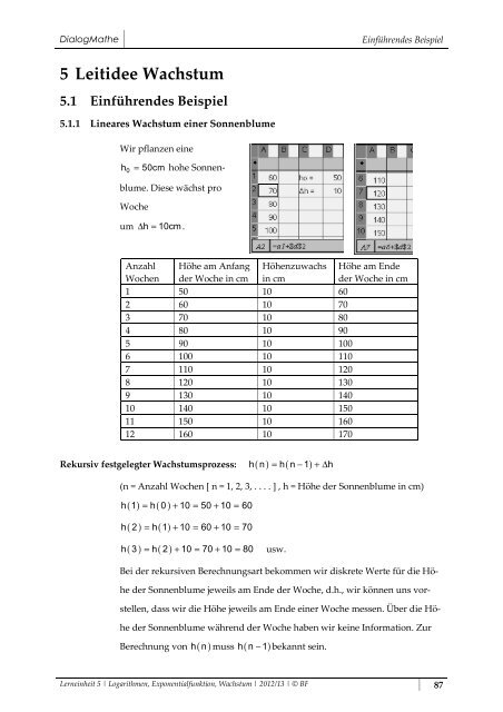 Exponentialfunktion Exponentialfunktion Training Training ...