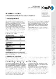 MOLD MAX® STROKE® Kondensationsvernetzendes, streichbares ...