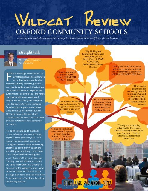 Spring 2012 - Oxford Community Schools