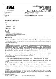 Lufttüchtigkeitsanweisung LTA-Nr.: 95-035/3 - Luftfahrt-Bundesamt