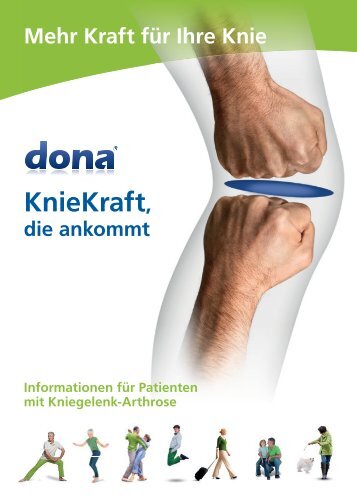 Mehr Kraft für Ihre Knie - dona